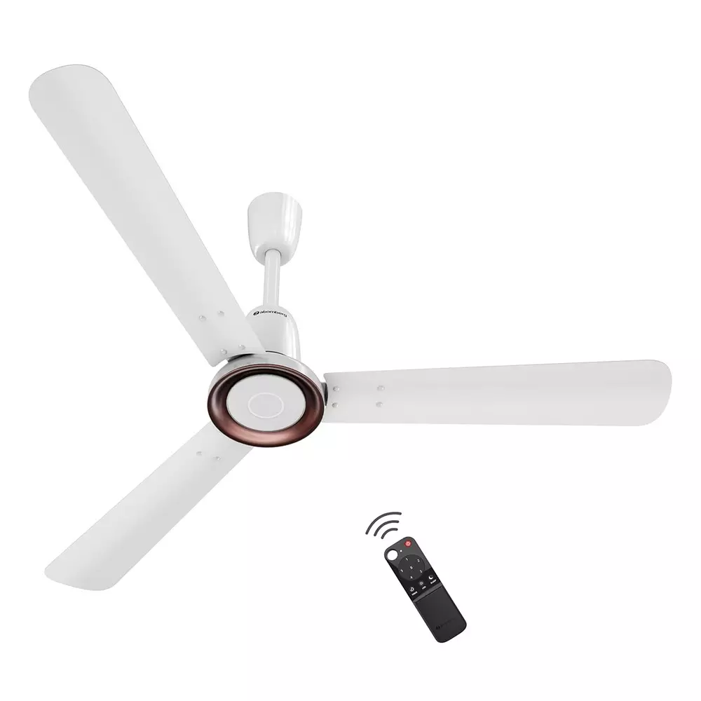 Atomberg Studio Nexus Non-Smart Gloss White 1200 mm Ceiling Fan With Remote