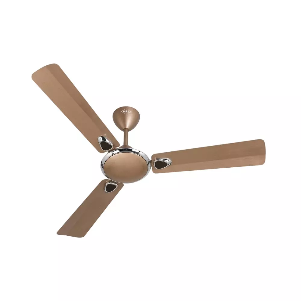 HPL Premium Ceiling Fan 48 Inch (122 cm) Size 1200 mm Sweep Size 50 W Power Beige Copper, Gusto - ES (HPLCFGES1SRSBC48)