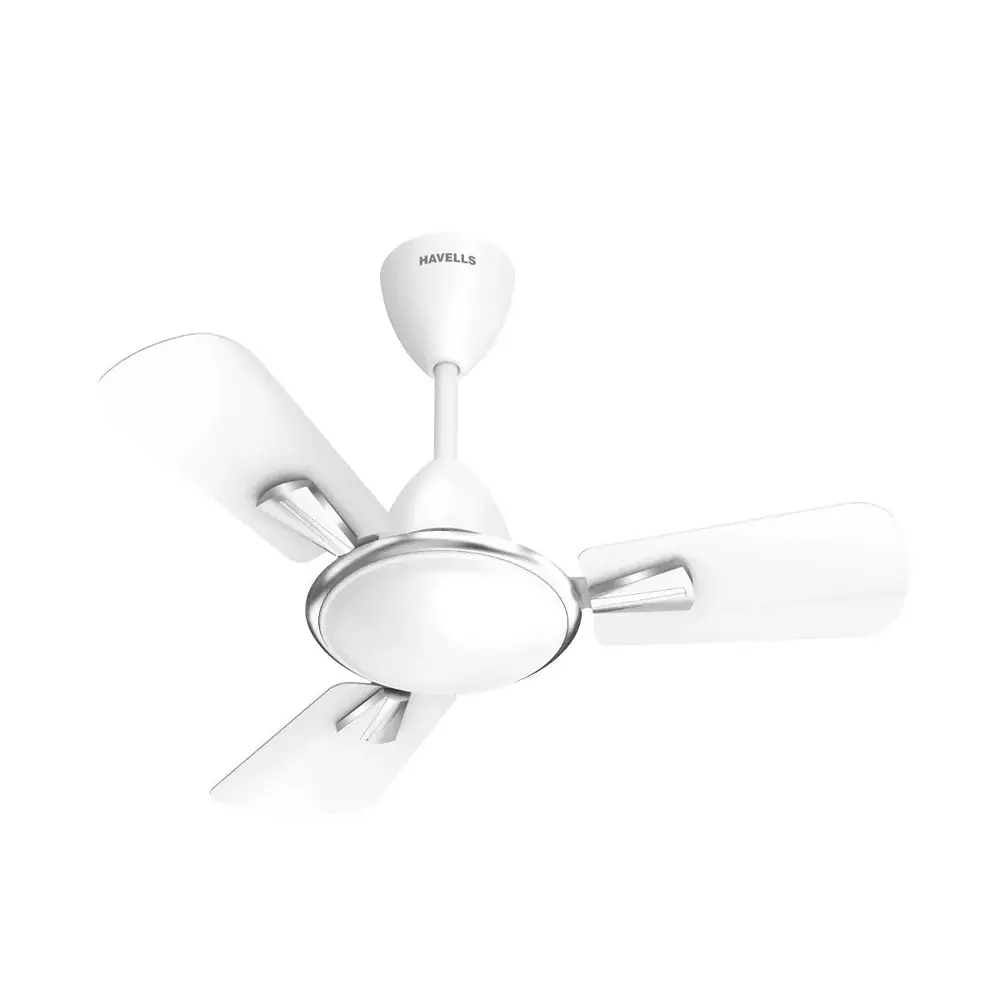 Havells Quick Air ES Decorative Ceiling Fan 600 mm Sweep Size White, FHCQAE1WHT24