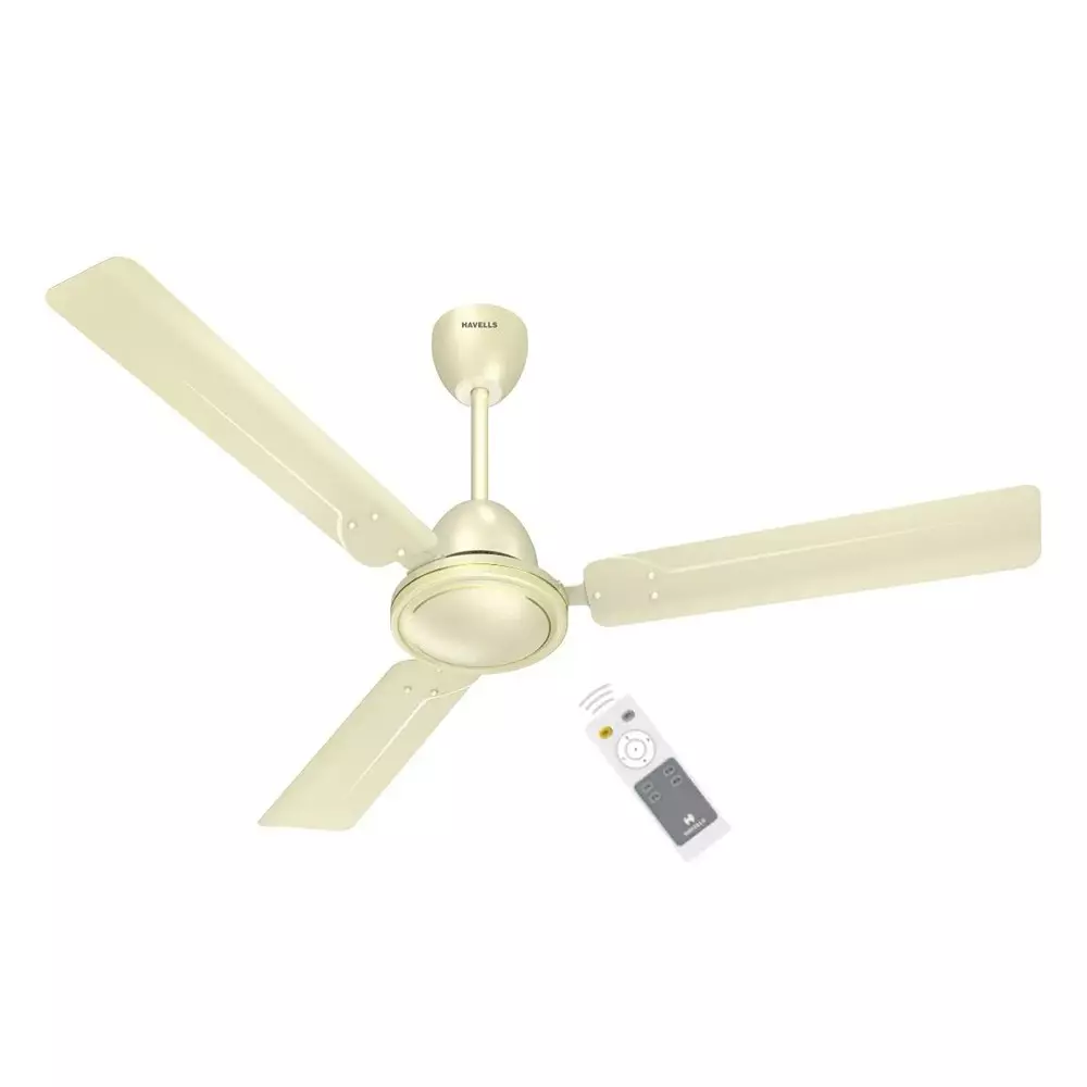 Havells Efficiencia DX BLDC Ceiling Fan with Remote 1400 mm Sweep Size Bianco, FHCEO5SBNC56