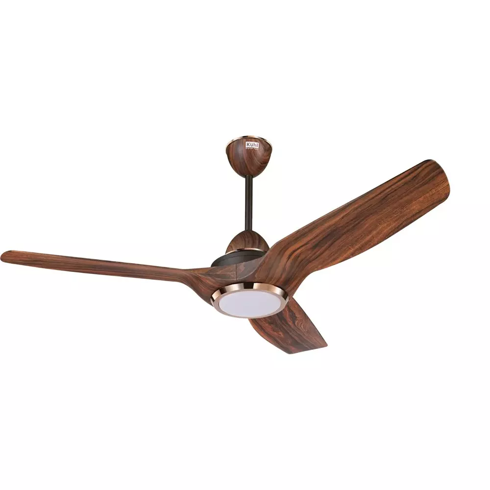 Kuhl Ceiling Fan Meridian-M1 1200 mm Sweep Size 30 W 3 Blades Teak Wood color