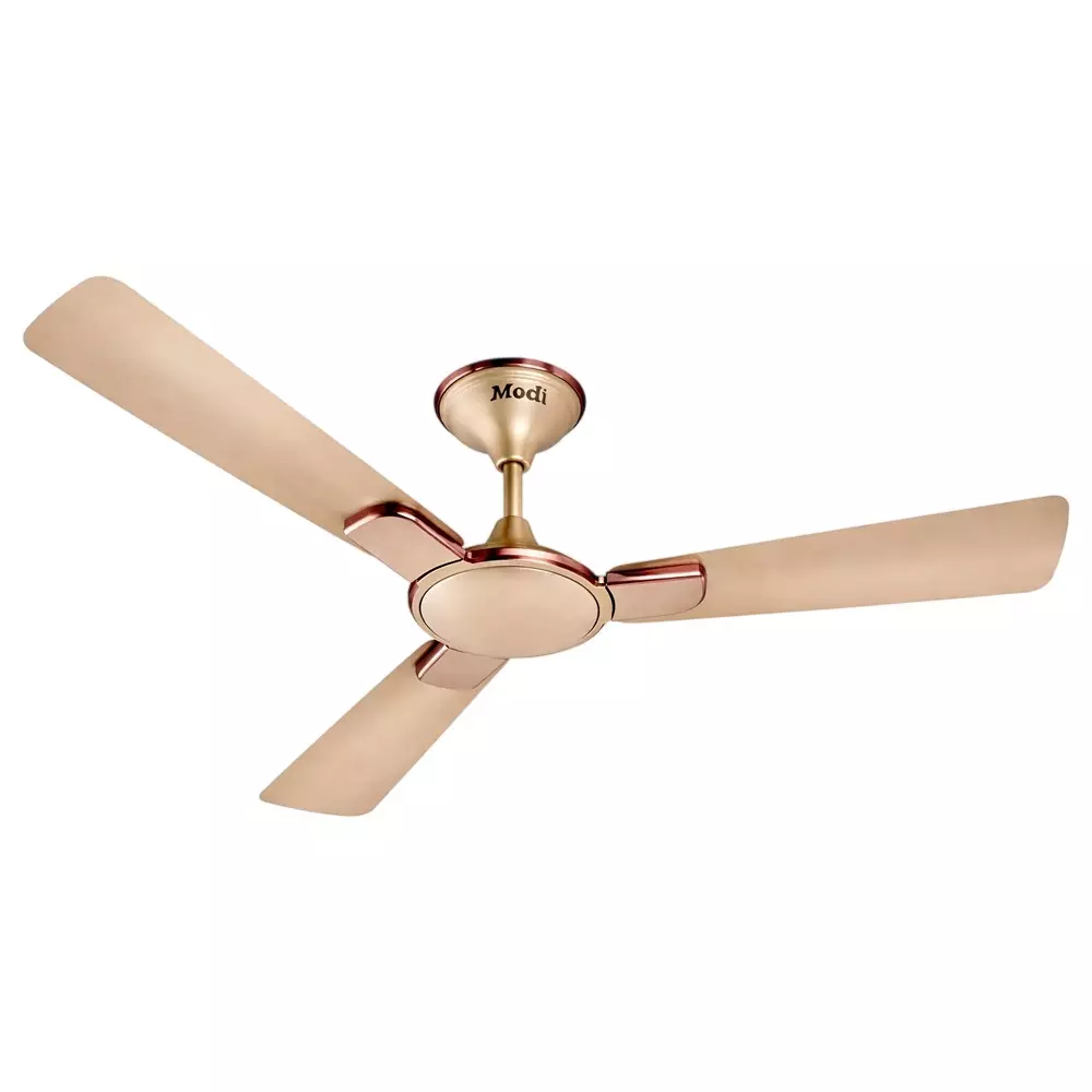 Modi Entaliya Decorative Ceiling Fan 1200 mm Golden Color, 48-Entaliya-Gold-PK1
