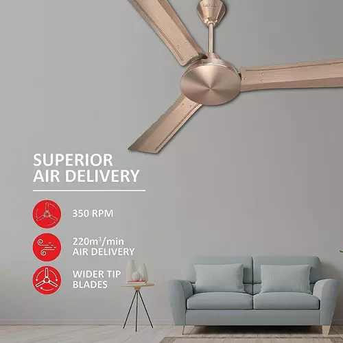 Havells EP Trendy ES Antique Copper 900 mm Ceiling Fan, FHCTR1SACU36