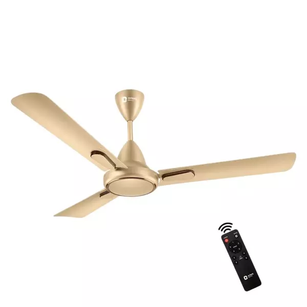 Orient BLDC Deco Hector Ceiling Fan with Remote Royal Manioca 1200 mm 32 W 3 Blades 350 RPM