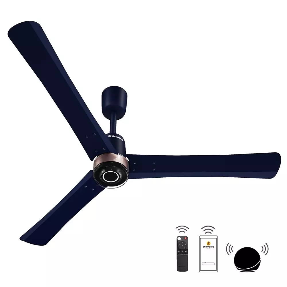 Atomberg Renesa Elite Smart Ritz Blue 1400 mm Ceiling Fan with Remote