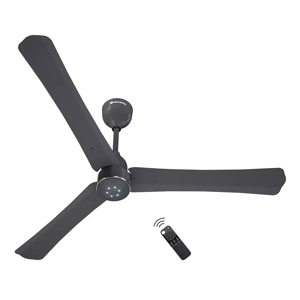 Atomberg Renesa Halo (All Smart) Pebble Grey 1200 mm Ceiling Fan With Remote Control