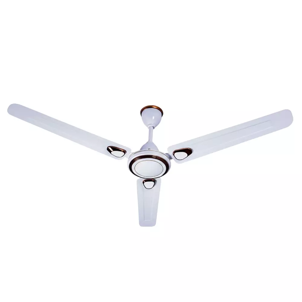 Ajanta Ceiling Fan White 1200 mm Sweep Size 3 Aluminum Blades, SPEEDY-50 DECO