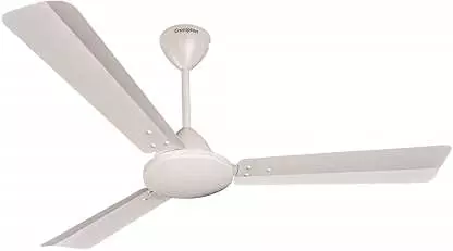 Crompton Jura Prime Anti-Dust Ceiling Fan 1200 mm Sweep Size Aluminium Conch Cream Color