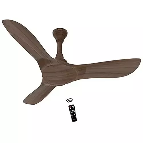 Polycab Ceiling Fan Silencio Cruiser Prime BLDC 1200 mm Sweep Size Walnut Wood