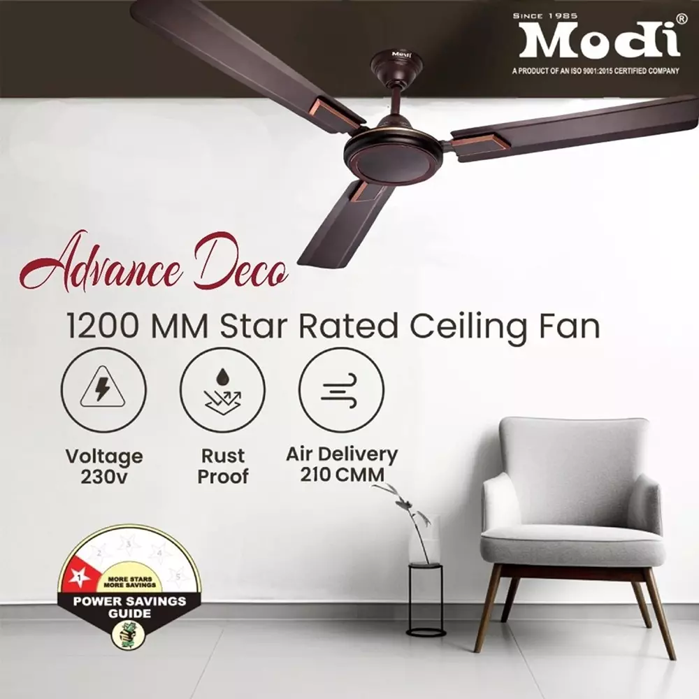 modi-advance-deco-ceiling-fan-1200-mm-smoke-brown-color-48-advancedeco-sb-pk2-pack-of-2
