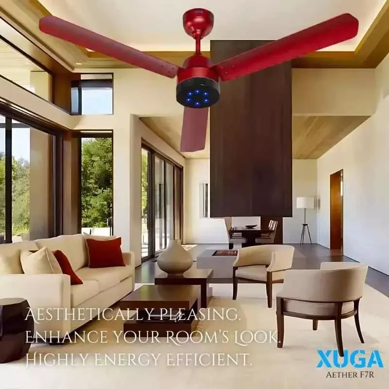 xuga-ceiling-fan-220-cmm-air-flow-bldc-motor-3-blades-380-rpm-1200-mm-sweep-size-5-star-rating-red-color-aether-f7r
