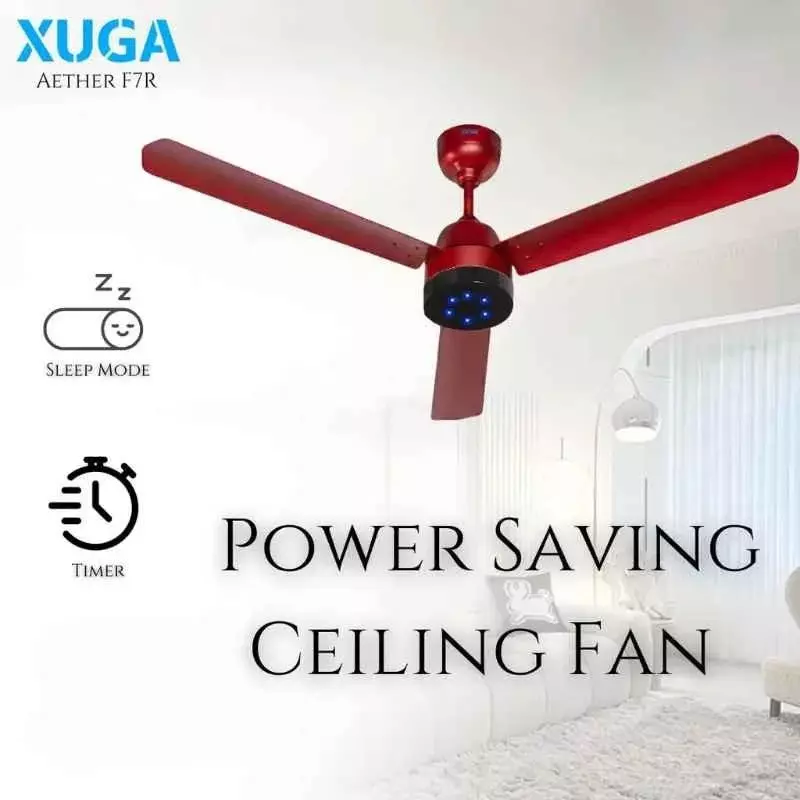 xuga-ceiling-fan-220-cmm-air-flow-bldc-motor-3-blades-380-rpm-1200-mm-sweep-size-5-star-rating-red-color-aether-f7r