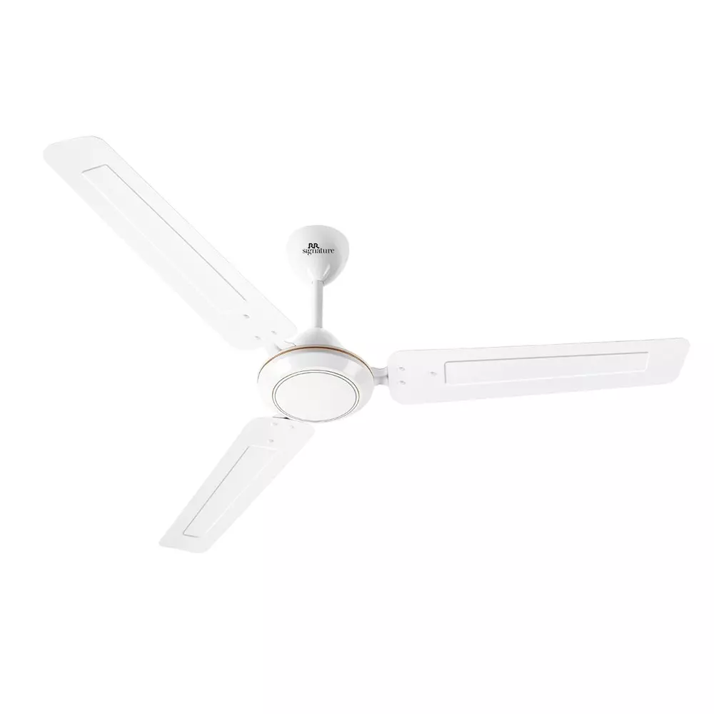 RR Signature JOSH Ceiling Fan White 1200 mm Sweep 390 RPM