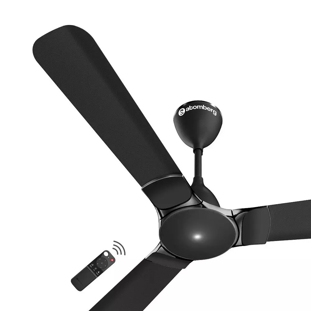 Atomberg Erica Nuvo Midnight Black 1200 mm Ceiling Fan With Remote