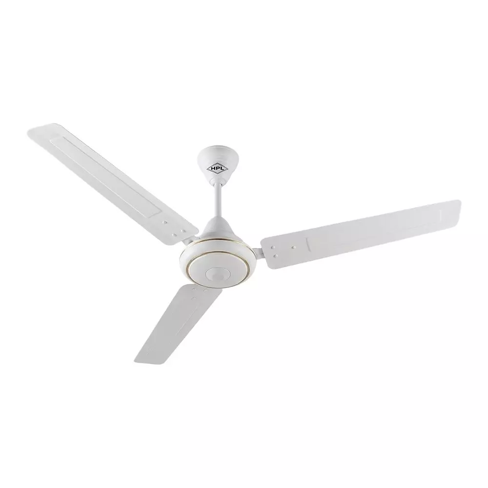 HPL ECO Ceiling Fan 48 Inch (122 cm) Size 1200 mm Sweep Size 50 W Power White, ZIVO-32 BLDC