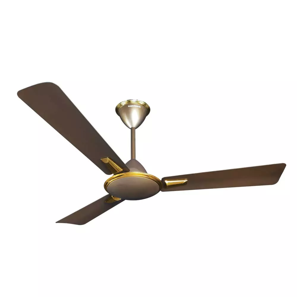 Crompton Aura Prime Anti-Dust Ceiling Fan 1200 mm (48 inch) Sweep Size Dusky Brown Color