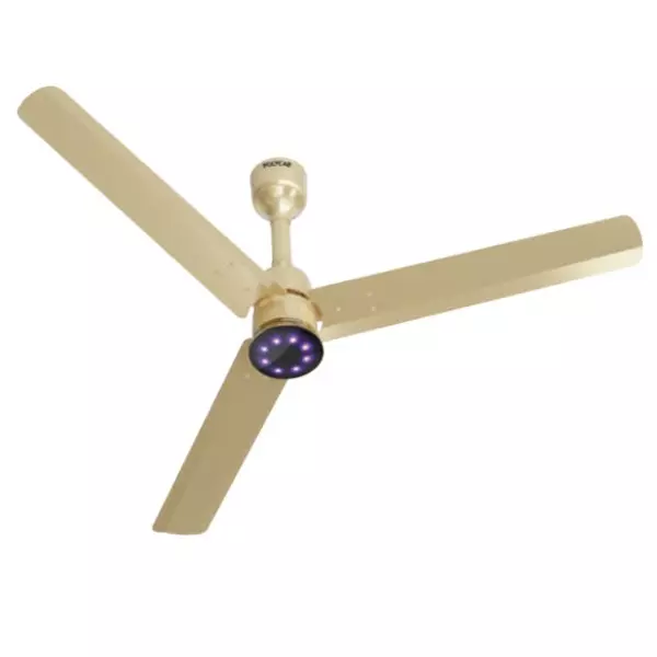 Polycab Ceiling Fan Silencio Mini Led 1200 mm Sweep Size Honey Gold