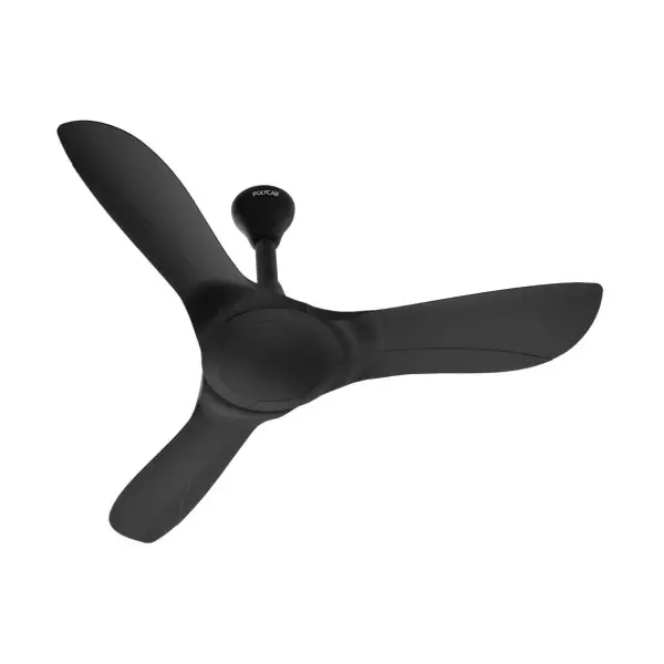 Polycab Ceiling Fan Silencio Cruiser Prime BLDC 1200 mm Sweep Size Matt Black