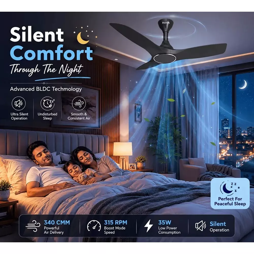 xuga-ceiling-fan-340-cmm-air-flow-bldc-motor-3-blades-315-rpm-1200-mm-sweep-size-5-star-rating-grey-color-aurora-f3g