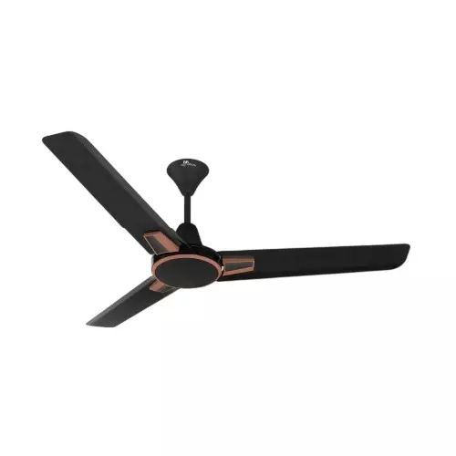 RR Signature GRAVITO Ceiling Fan Matt Black 1200 mm Sweep 400 RPM