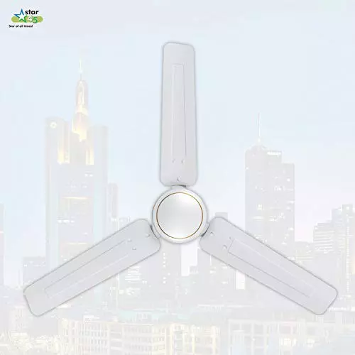 RR Signature STAR 45 Ceiling Fan White 1200 mm Sweep 380 RPM