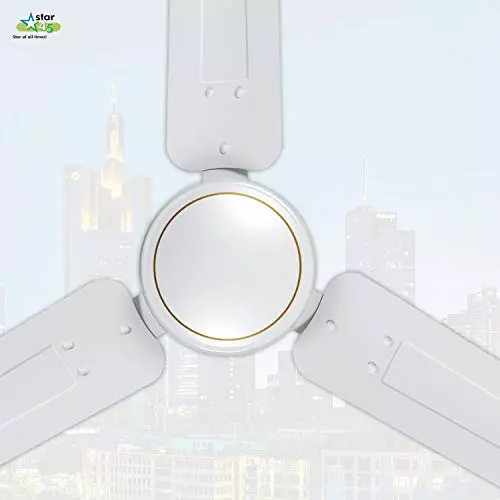 RR Signature STAR 45 Ceiling Fan White 1200 mm Sweep 380 RPM