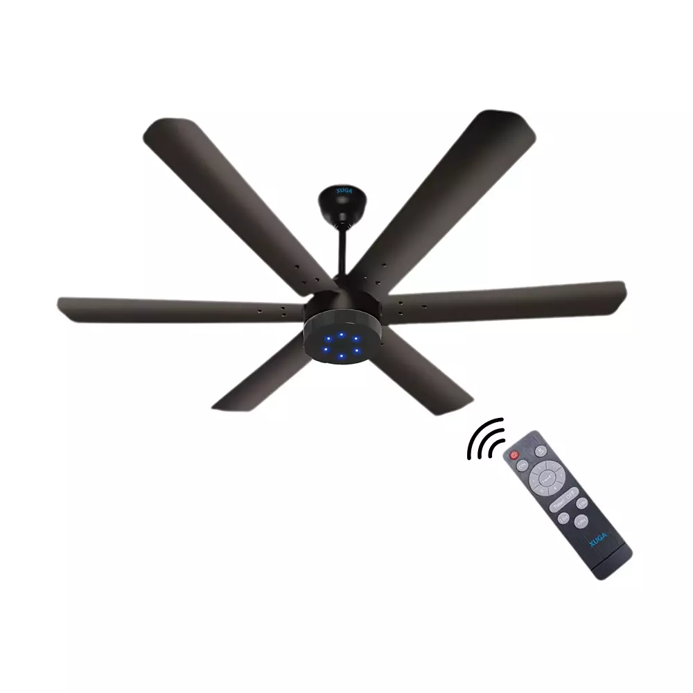 XUGA Jovian F6W Premium Smart Ceiling Fan With Remote 320 RPM Speed 100% Copper Motor 32 W Wooden