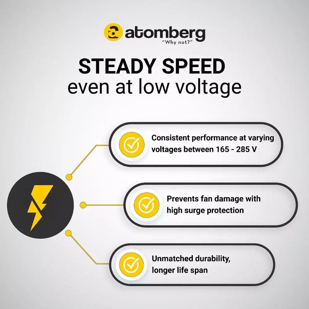 Atomberg Renesa Misty Teal 1200 mm BLDC Motor Ceiling Fan With Remote