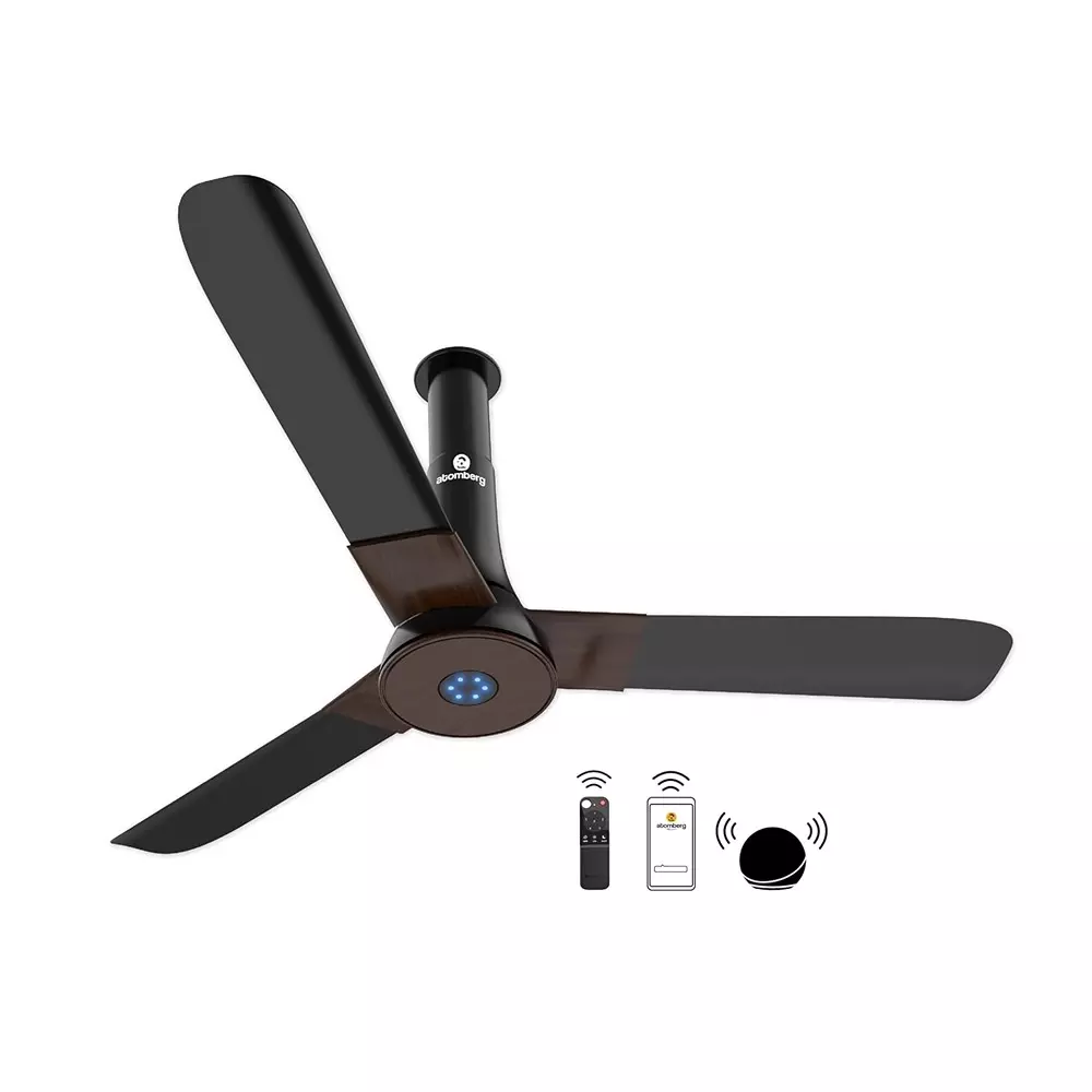 Atomberg Studio+ Smart Earth Brown 1200 mm Ceiling Fan With Remote