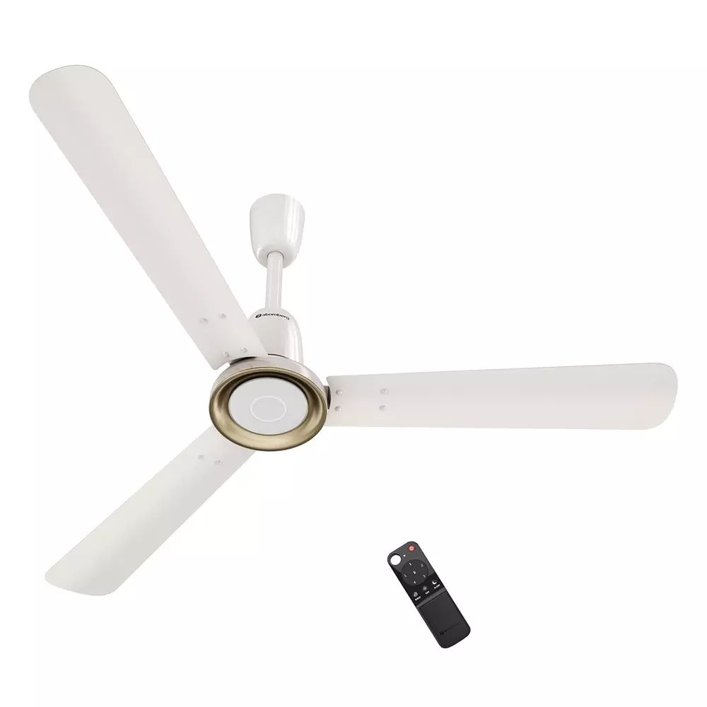 Atomberg Studio Nexus Smart Pearl White 1200 mm Ceiling Fan With Remote