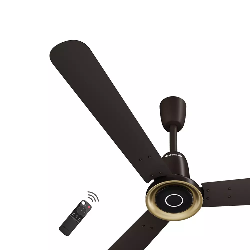 Atomberg Studio Nexus Non-Smart Blaze Brown 1200 mm Ceiling Fan With Remote