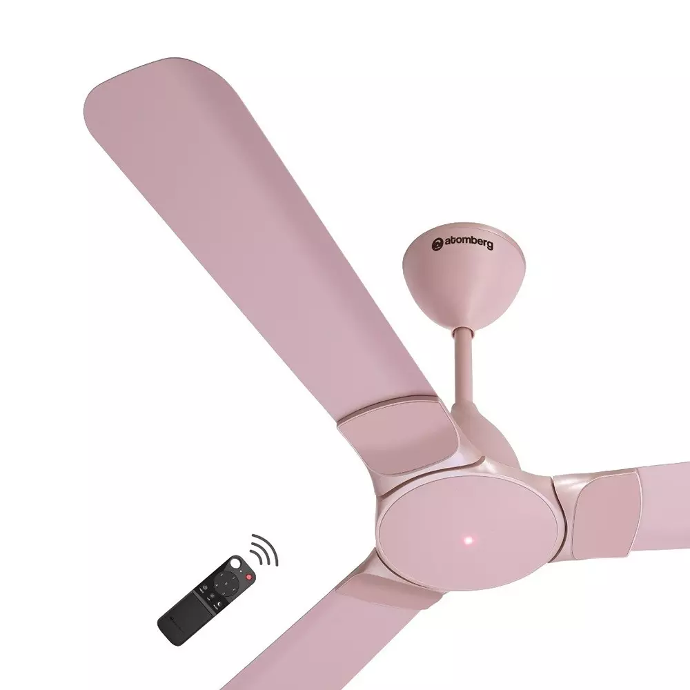 Atomberg Erica Nuvo Lotus Pink 1200 mm Ceiling Fan With Remote