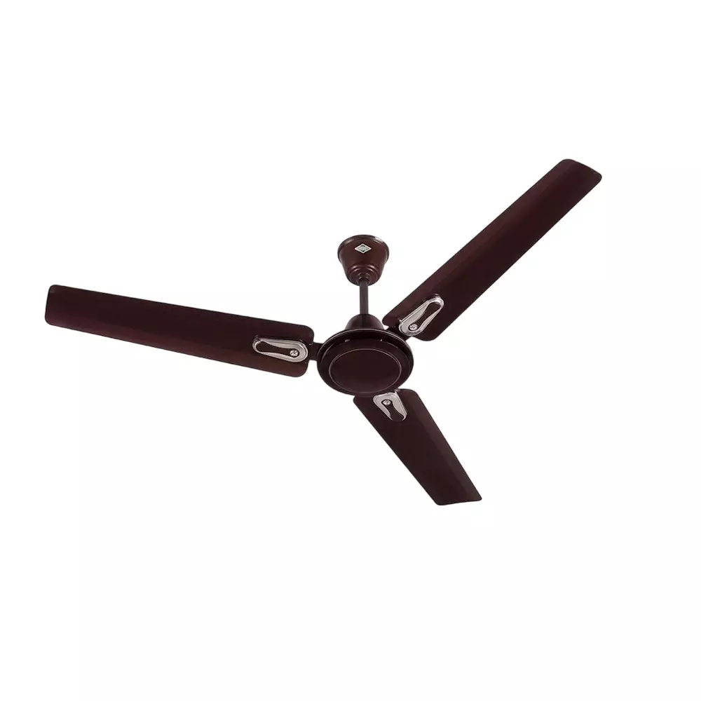 HPL ECO Ceiling Fan 48 Inch (122 cm) Size 1200 mm Sweep Size 50 W Power Brown, Aaron Deco-ES (HPLCFADES1SRSBR48)