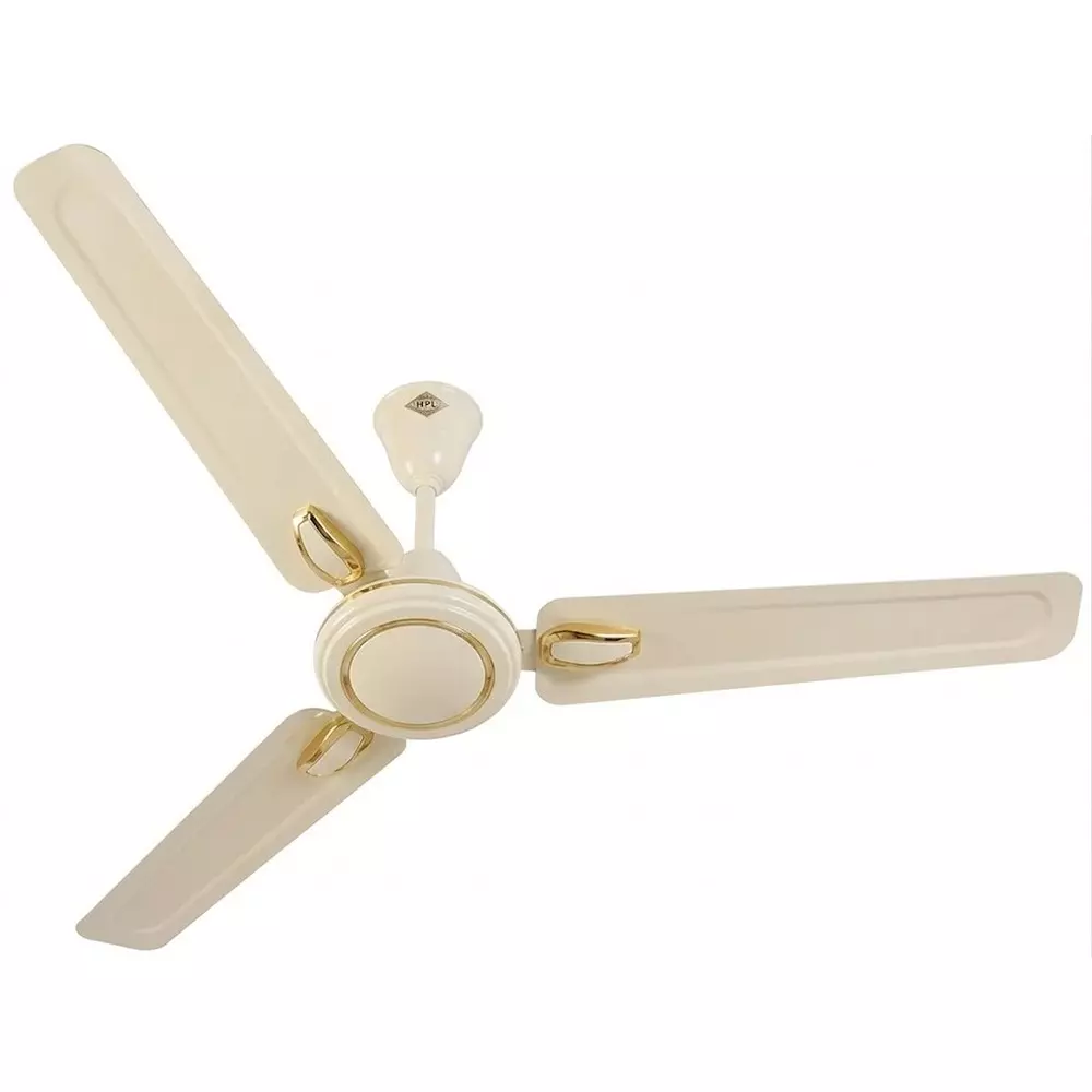 HPL ECO Ceiling Fan 48 Inch (122 cm) Size 1200 mm Sweep Size 50 W Power Ivory, Viktor Deco ES (HPLCFVDES1SRSIV48)
