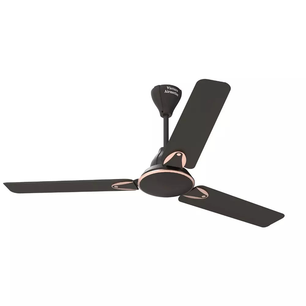 Victura NOIRE BLDC Ceiling Fan Matt Bronze Copper 32 W Power 1200 mm Sweep Size for Home & Office Use