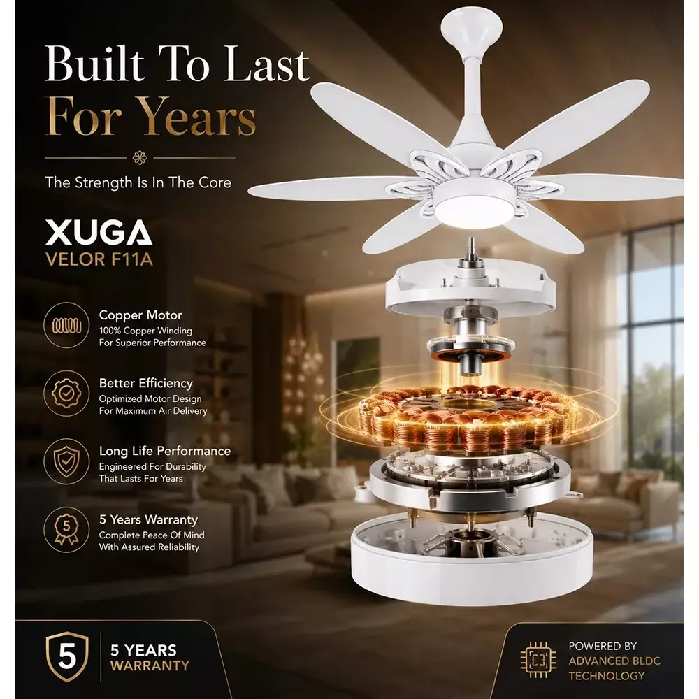 xuga-ceiling-fan-210-cmm-air-flow-bldc-motor-6-blades-320-rpm-1200-mm-sweep-size-white-color-velor-f11a