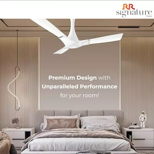 RR Signature PROPELAIRE 2.0 Ceiling Fan Pristine White 900 mm Sweep 450 RPM