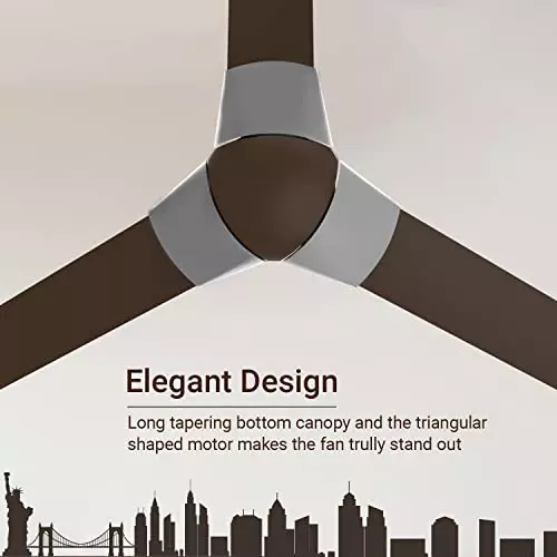 RR Signature NEW YORK RICHMOND Ceiling Fan Ale Brown 600 mm Sweep 850 RPM