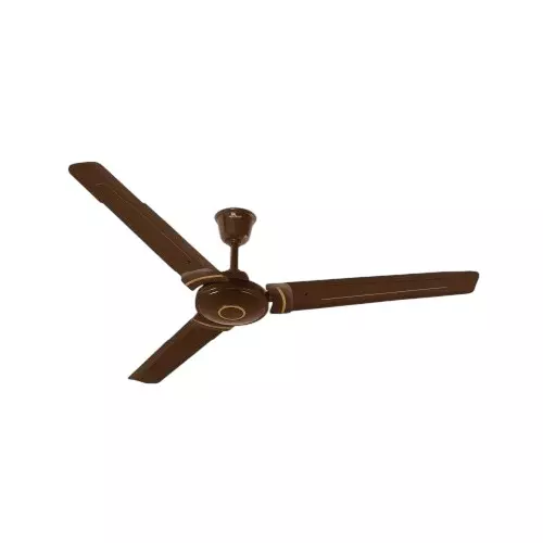 RR Signature CRATER DECO Ceiling Fan Ale Brown 1200 mm Sweep 380 RPM