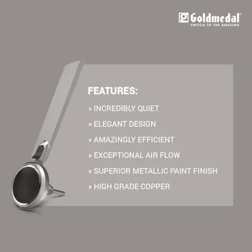 Goldmedal Senora Ceiling Fan Grey Goose 1200 mm, SCFP300948MQGGO
