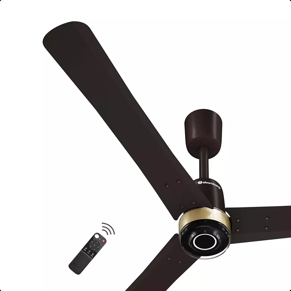 Atomberg Renesa Elite (Non-Smart) Blaze Brown 1200 mm Ceiling Fan With Remote Control