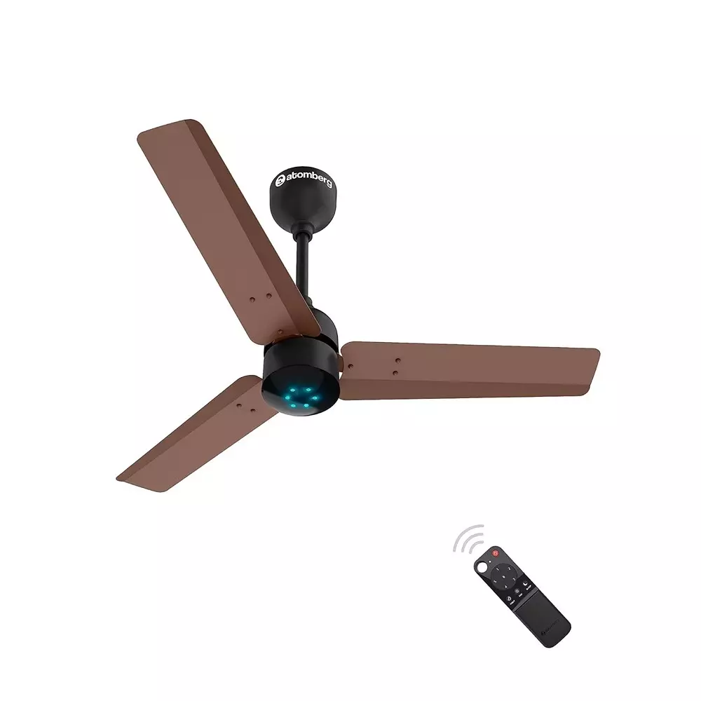 Atomberg Renesa Brown & Black 600 mm Ceiling Fan With Remote Control