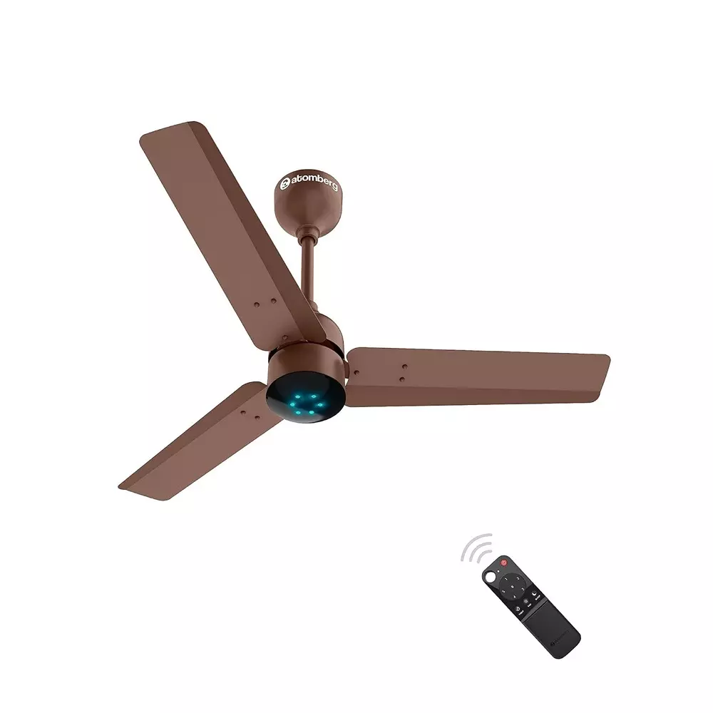 Atomberg Renesa Matt Brown 900 mm Ceiling Fan With Remote Control