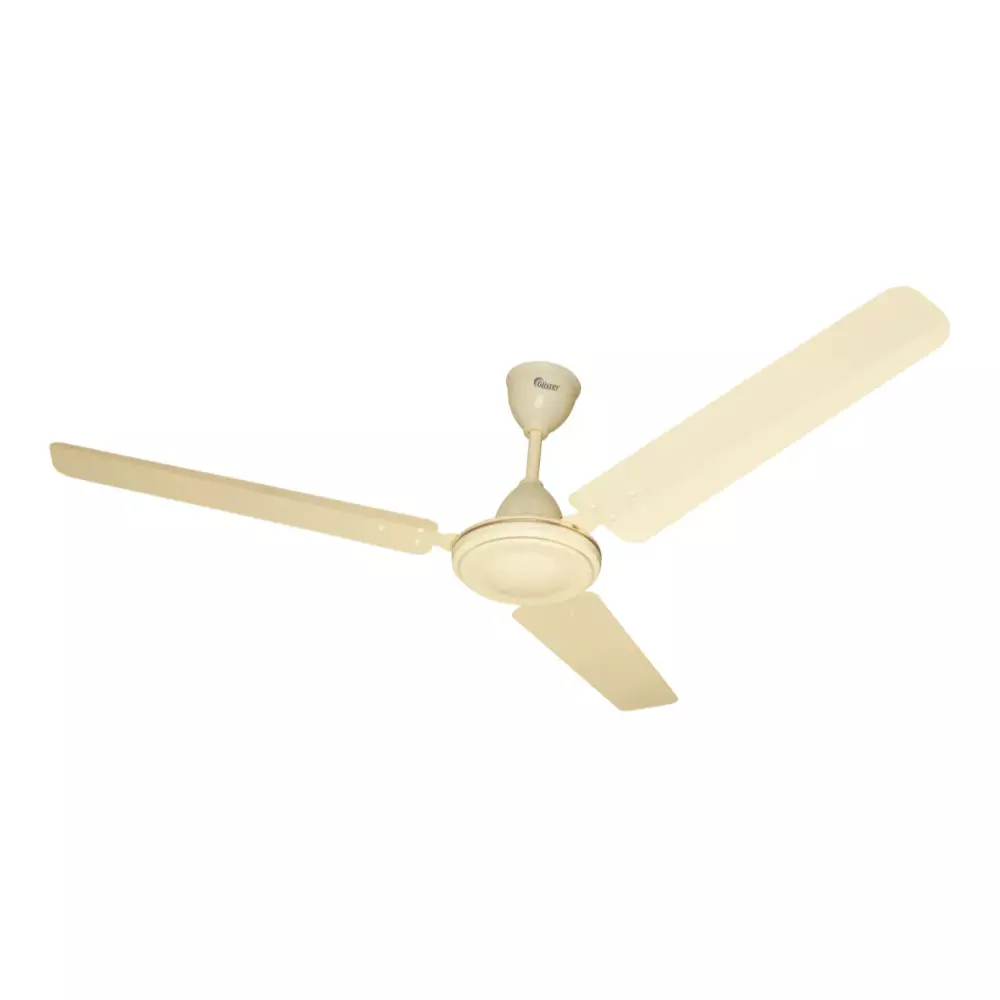 Glister Breeze 75 W Ceiling Fan 1200 mm (47 inch) Sweep Size 400 RPM Aluminium Ivory
