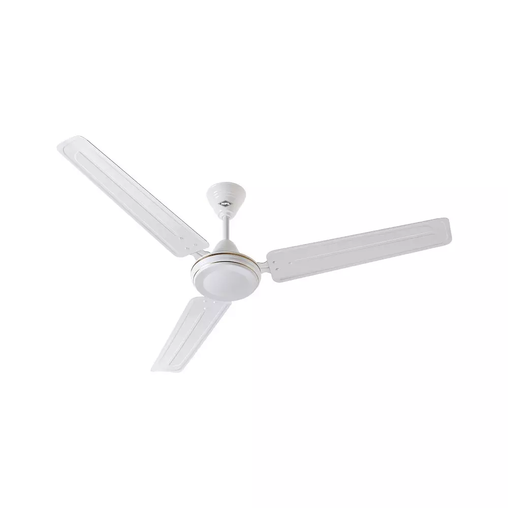 HPL ECO Ceiling Fan 48 Inch (122 cm) Size 1200 mm Sweep Size 50 W Power White, Viktor ES (HPLCFVES1SRSWH48)