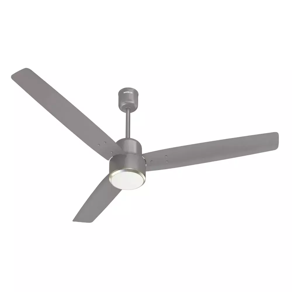 Havells Epic Underlight BLDC Ceiling Fan with Remote 1200 mm Sweep Size Stone Grey, FHCUEE5STG48