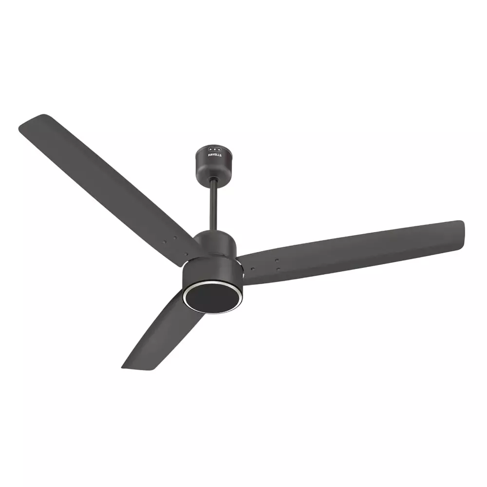 Havells Epic Voice BLDC Ceiling Fan with Remote 1200 mm Sweep Size Smoke Brown, FHCVI5SSBW48