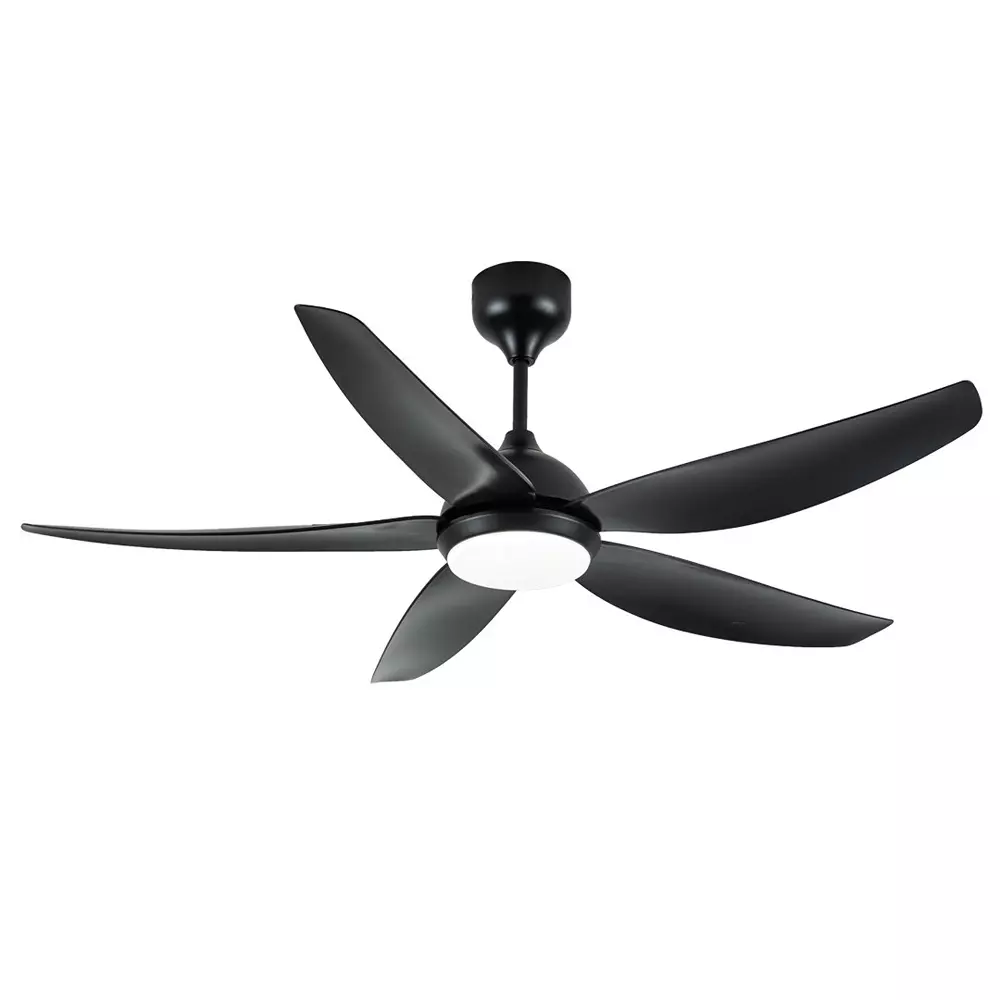 Victura AEROFLOW BLDC LED Ceiling Fan Midnight Black 38 W Power 1200 mm Sweep Size for Home & Office Use