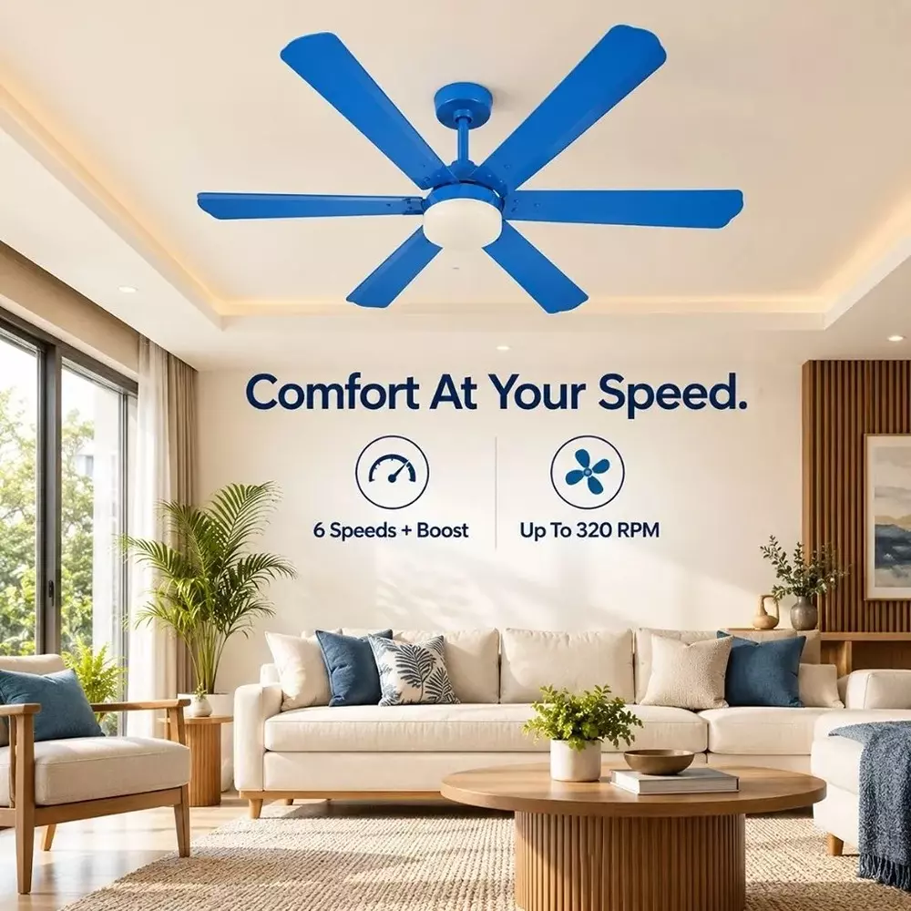 xuga-ceiling-fan-210-cmm-air-flow-bldc-motor-6-blades-320-rpm-1200-mm-sweep-size-5-star-rating-sky-blue-color-zephyr-f1h