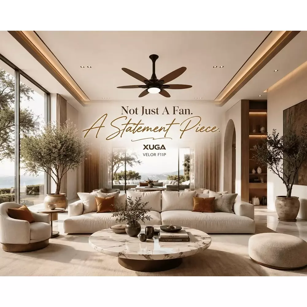xuga-ceiling-fan-210-cmm-air-flow-bldc-motor-6-blades-320-rpm-1200-mm-sweep-size-oakwood-color-velor-f11p